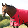 HyConic 100g Turnout Rug - Red/Charcoal