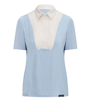 Equetech Airstride Performance Show Shirt - Light Blue