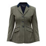 Equetech Bellingham Deluxe Stretch Tweed Riding Jacket - Bellingham Green