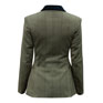 Equetech Bellingham Deluxe Stretch Tweed Riding Jacket - Bellingham Green