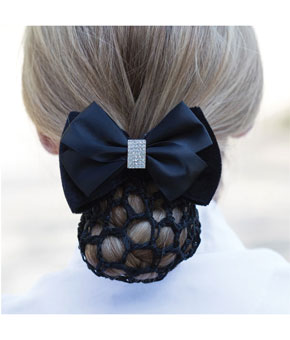 Equetech Dressage Crystal Bow & Net