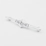 Equetech Deluxe Gatsby Stock Pin - Silver