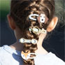 Equetech Fox & Hounds Luxury Hair Clips - Set of 4