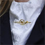 Equetech French Horn Fox Stock Pin