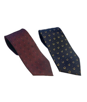 Equetech Horseshoes Show Tie