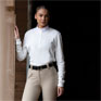 Equetech Ladies Cotton Foxhunter Shirt - Ecru