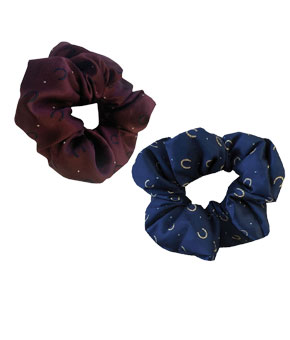 Equetech Horseshoes Hair Scrunchie
