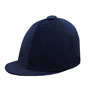 Equetech Premium Velvet Show Hat Silk - Navy