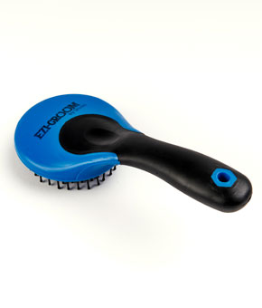 Ezi-Groom Grip Mane and Tail Brush - Bright Blue