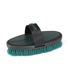 Ezi-Groom Grip Body Brush - Forest