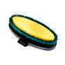Eazi-Groom Grip Long Bristle Dandy Brush - Forest