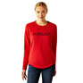 Ariat Benicia Team Sweatshirt - Weg Red