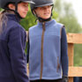 Aubrion Young Rider Core Fleece Gilet - Blue