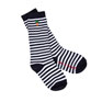 Winnie & Me Socks - Navy Stripes