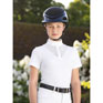 LeMieux Young Rider Eva Short Sleeve Show Shirt - White
