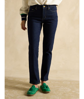 Joules Denim Straight Fit Mid Rise Jeans
