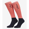 LeMieux Competition Socks 2 Pack Cranberry