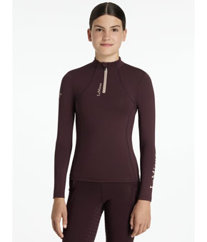 LeMieux Young Rider Classique Base Layer Damson