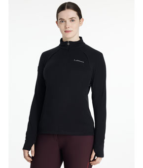 LeMieux Frances Quarter Zip Fleece Black