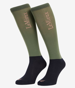 LeMieux Competition Socks 2 Pack Rosemary LeMieux Competition Socks 2 Pack Rosemary