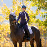 LeMieux Suede Dressage Square Lilac