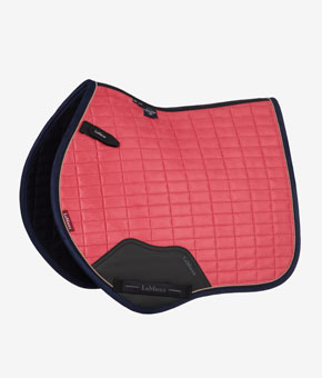LeMieux Mini Suede Close Contact Square Cranberry