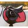 LeMieux Mini Suede Close Contact Square Cranberry