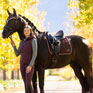 LeMieux Loire Classic Dressage Square Damson