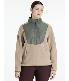 LeMieux Clara Hybrid Fleece Rosemary
