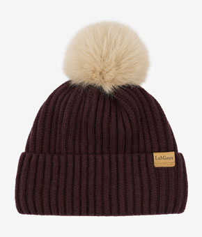 LeMieux Clara Rib Beanie Damson
