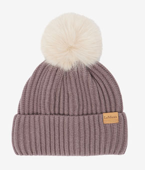 LeMieux Clara Rib Beanie Walnut