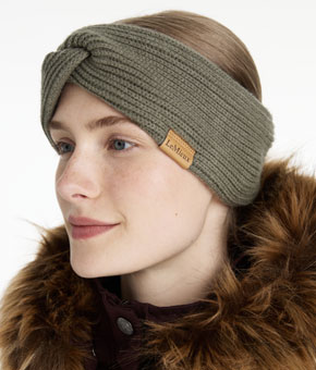 LeMieux Clara Rib Knot Headband Rosemary