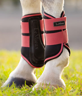 LeMieux Grafter Brushing Boots Cranberry LeMieux Grafter Brushing Boots Cranberry