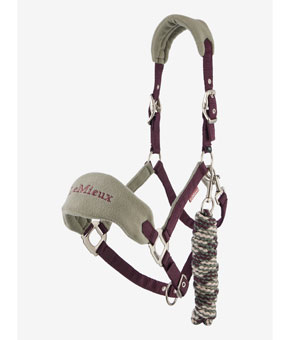 LeMieux Vogue Headcollar & Leadrope Damson