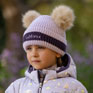 LeMieux Mini Double Pom Beanie - Lilac