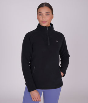 Aubrion React Half Zip Fleece - Shadow