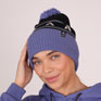 Aubrion React Bobble Hat - Sky/Shadow