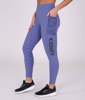 Aubrion React Non-Stop Riding Tights - Sky