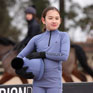 Aubrion Young Rider React Winter Base Layer - Sky