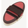 LeMieux Flexi Goat Hair Body Brush - Cranberry