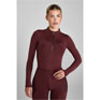 Aztec Diamond Ladies Cherry Core Long Sleeve Baselayer - Cherry