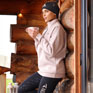 Aubrion React Half Zip Sweatshirt - Sand