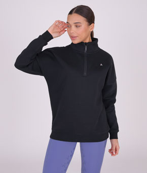 Aubrion React Half Zip Sweatshirt - Shadow