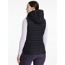 LeMieux Rose Hooded Puffer Gilet Black