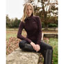 LeMieux Frances Quarter Zip Fleece Damson
