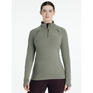 LeMieux Frances Quarter Zip Fleece Rosemary
