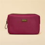 Joules Edie Cosmetic Bag - Berry Red