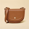 Joules Paloma Tan Brown Half Moon Cross Body