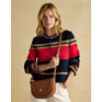 Joules Paloma Tan Brown Half Moon Cross Body