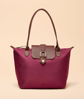 Joules Edie Berry Red Shopper bag